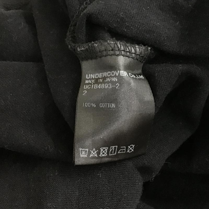 アンダーカバー UNDERCOVER Tシャツ 半袖 半袖カットソー プリントTシャツ クルーネックカットソー 2 プリント 黒 / ブラック / black メンズ USED 古着 中古 10161870