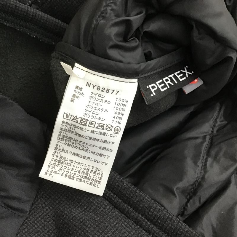 ザノースフェイス THE NORTH FACE ベスト ベスト ジップアップダウンベスト アウター L ロゴ、文字 黒 / ブラック / black メンズ USED 古着 中古 10161875
