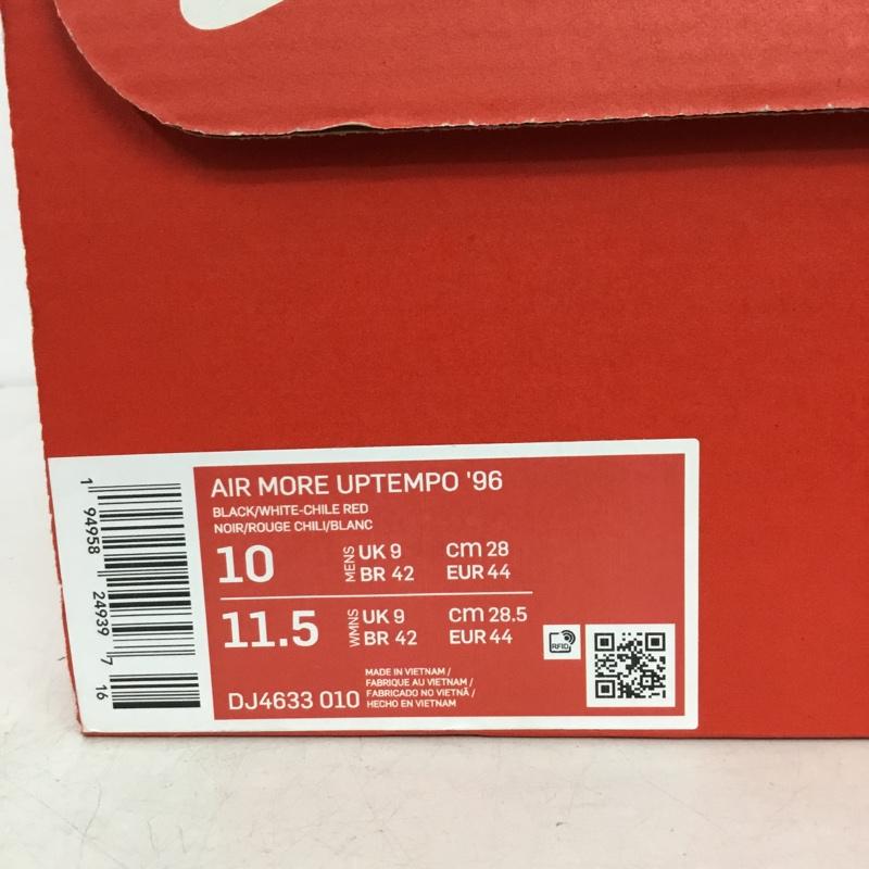 ナイキ NIKE スニーカー スニーカー DJ4633-010 AIR MORE UPTEMPO 96 28cm 28.0cm 総柄 マルチカラー / マルチカラー / multicolor メンズ USED 古着 中古 10161902