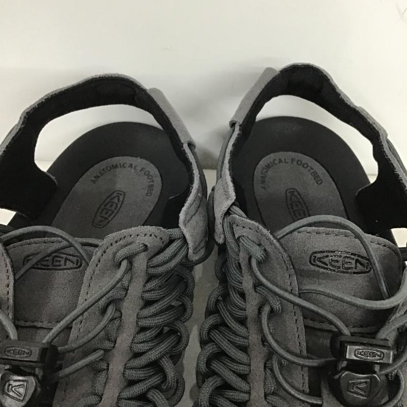 キーン KEEN サンダル サンダル 1026335 UNEEK 28cm 28.0cm ロゴ、文字 ダークグレー / ダークグレー / メンズ USED 古着 中古 10161952