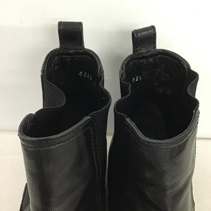 ツモリチサト TSUMORI CHISATO ブーツ ショートブーツ 23.5cm 無地 黒 / ブラック / black レディース USED 古着 中古 10161964