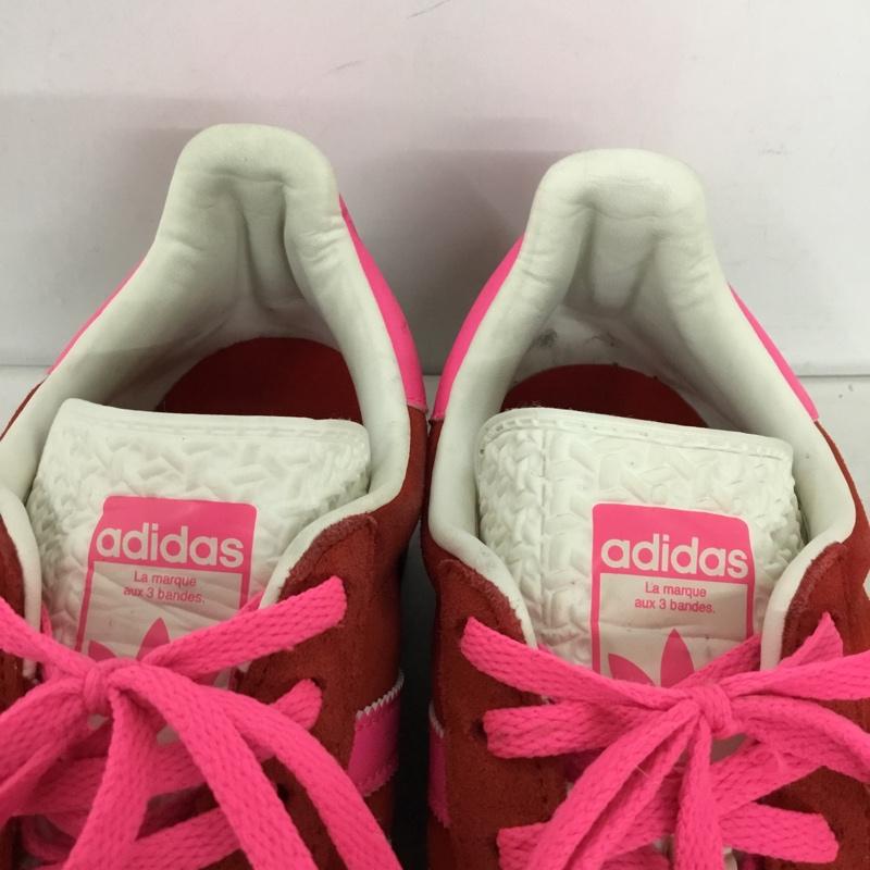 アディダス adidas スニーカー スニーカー IH7496 Gazelle Bold 27.5cm 厚底スニーカー 27.5cm ロゴ、文字 赤 / レッド / red X 桃 / ピンク / pink メンズ USED 古着 中古 10162008