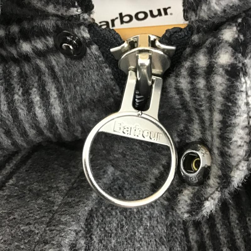 バーブァー Barbour ジャケット、上着 ジャンパー、ブルゾン ジップアップジャケット アウター 42 チェック 灰 / グレー / gray メンズ USED 古着 中古 10162021