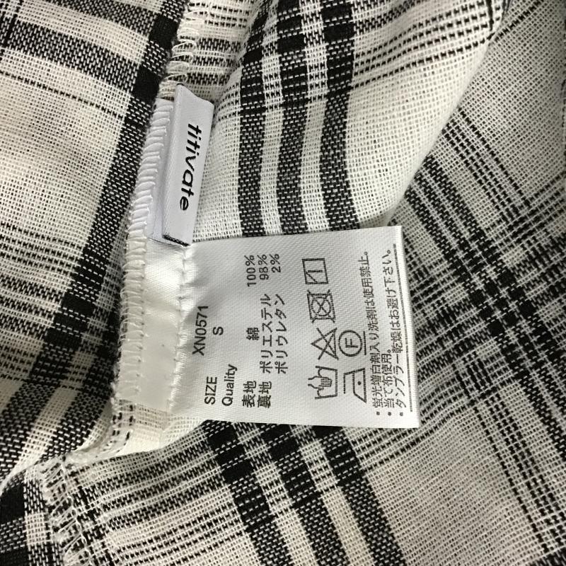 ティティベイト titivate ワンピース ロングスカート FREE チェック マルチカラー / マルチカラー / multicolor レディース USED 古着 中古 10162028