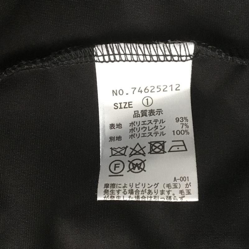 ココディール COCO DEAL ワンピース ロングスカート 1 無地 黒 / ブラック / black レディース USED 古着 中古 10162061