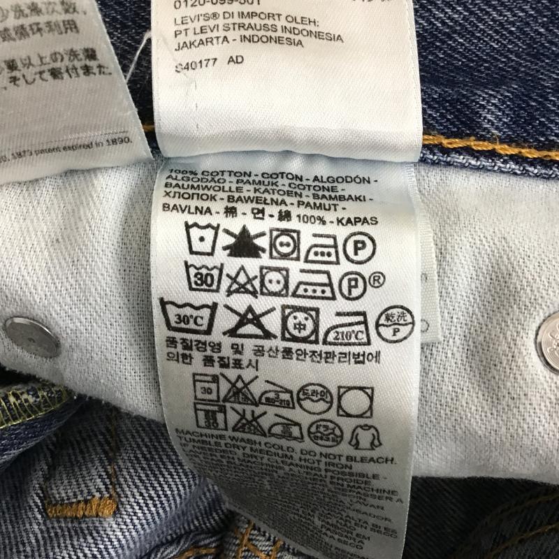 リーバイストラウスアンドコー Levi Strauss & co. パンツ デニム、ジーンズ デニムパンツ ワイドパンツ カジュアルパンツ ストレッチ 38インチ 無地 インディゴ / インディゴ / Indigo メンズ USED 古着 中古 10162062