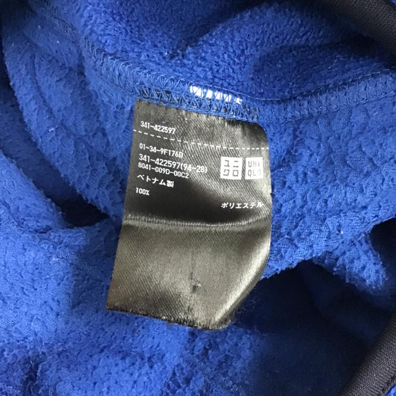 ユニクロ UNIQLO ジャケット、上着 ジャンパー、ブルゾン プルオーバーフリースジャケット XL 無地 青 / ブルー / blue メンズ USED 古着 中古 10162110
