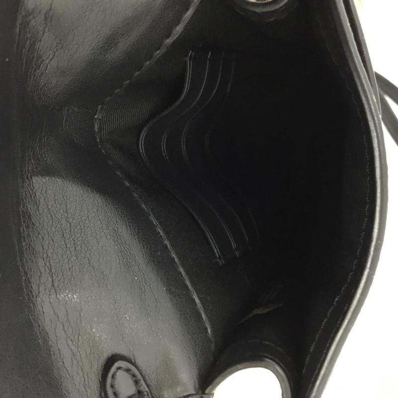 コーチ COACH ショルダーバッグ ショルダーバッグ ミニショルダーバッグ スマホバッグ スマホショルダー ロゴ、文字 黒 / ブラック / black X ベージュ / ベージュ / beige レディース USED 古着 中古 10162196