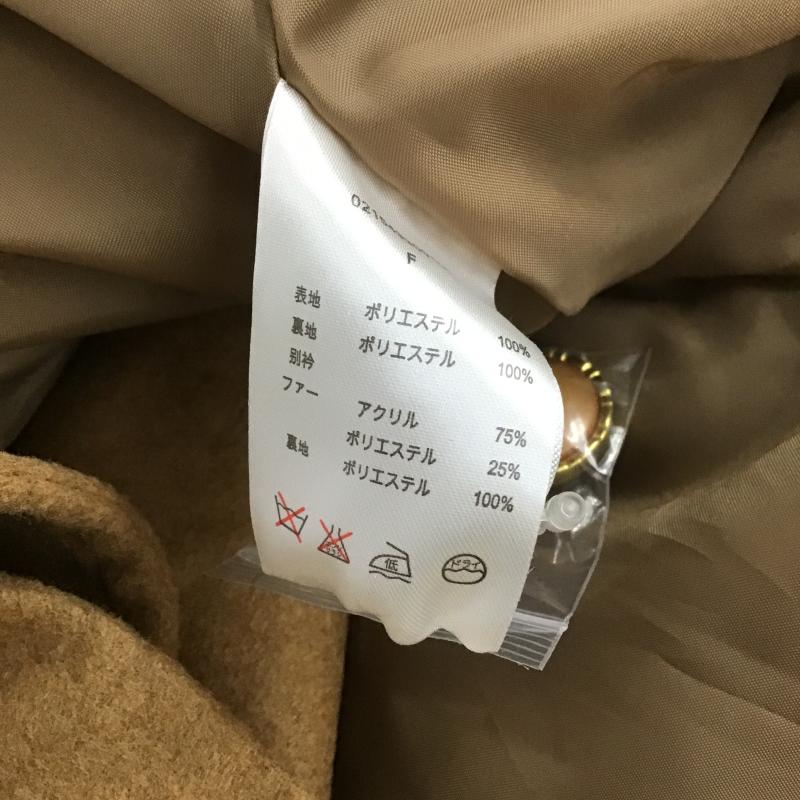 ダズリン dazzlin コート コート一般 FREE 無地 茶 / ブラウン / brown レディース USED 古着 中古 10162347