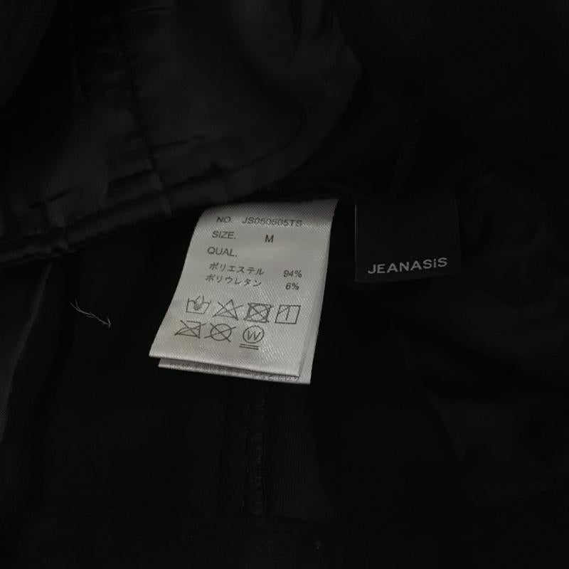 ジーナシス JEANASIS パンツ スラックス ヌバックライクフレアパンツ JS050505TS M 無地 黒 / ブラック / black レディース USED 古着 中古 10162367
