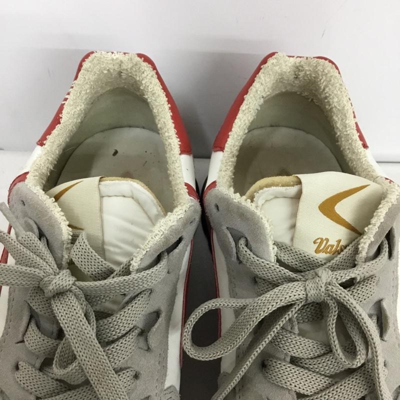 ヴァルスポルト Valsport スニーカー スニーカー ローカット 42 ロゴ、文字 白 / ホワイト / white X 灰 / グレー / gray X 赤 / レッド / red メンズ USED 古着 中古 10162400