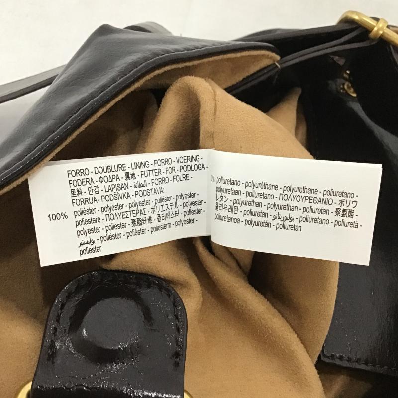 ザラ ZARA ショルダーバッグ ショルダーバッグ 6047 610 700 マキシショッパーバッグ タグ付き ワンショルダー 無地 ダークブラウン / ダークブラウン / レディース USED 古着 中古 10162432