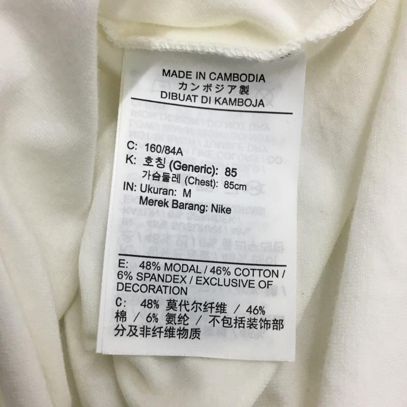 ナイキ NIKE Tシャツ 半袖 M ロゴ、文字 X プリント 白 / ホワイト / white レディース USED 古着 中古 10162464