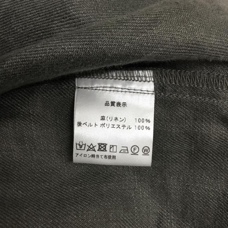 スポロガム SPOLOGUM パンツ ワークパンツ、ペインターパンツ ワイドパンツ カジュアルパンツ ワークパンツ 3 無地 ダークグレー / ダークグレー / レディース USED 古着 中古 10162499