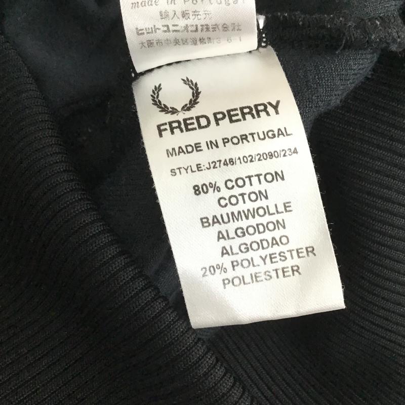 フレッドペリー FRED PERRY ジャケット、上着 ジャンパー、ブルゾン ジップアップジャケット アウター ヴェルベット 40 ロゴ、文字 紺 / ネイビー / navy メンズ USED 古着 中古 10162575