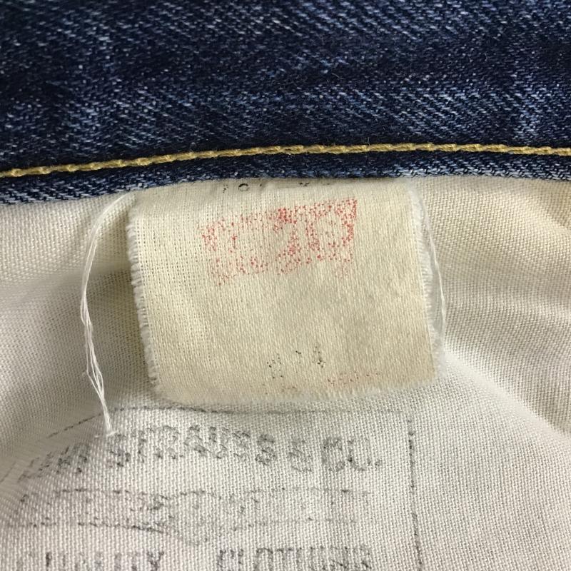 リーバイストラウスアンドコー Levi Strauss & co. パンツ デニム、ジーンズ デニムパンツ ワイドパンツ カジュアルパンツ 34インチ ダメージ加工 インディゴ / インディゴ / Indigo メンズ USED 古着 中古 10162580