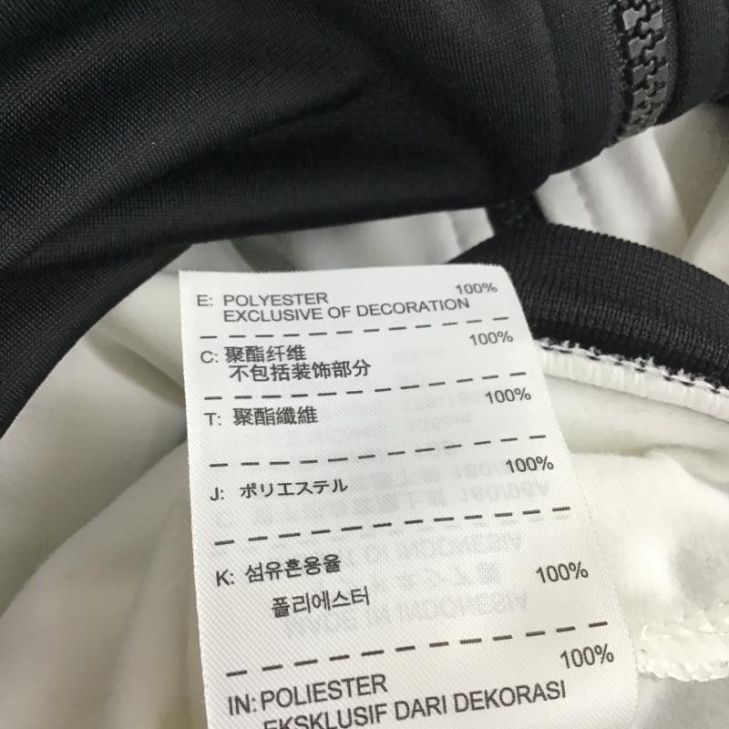 ナイキ NIKE ジャケット、上着 ジャンパー、ブルゾン ジップアップジャケット アウター ジャージ XL ロゴ、文字 白 / ホワイト / white X 黒 / ブラック / black メンズ USED 古着 中古 10162644