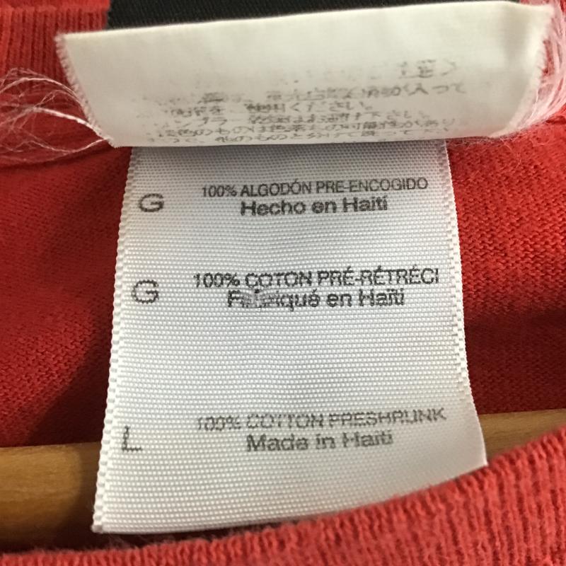 スラッシャー THRASHER Tシャツ 半袖 半袖カットソー プリントTシャツ クルーネックカットソー L ロゴ、文字 赤 / レッド / red メンズ USED 古着 中古 10162707