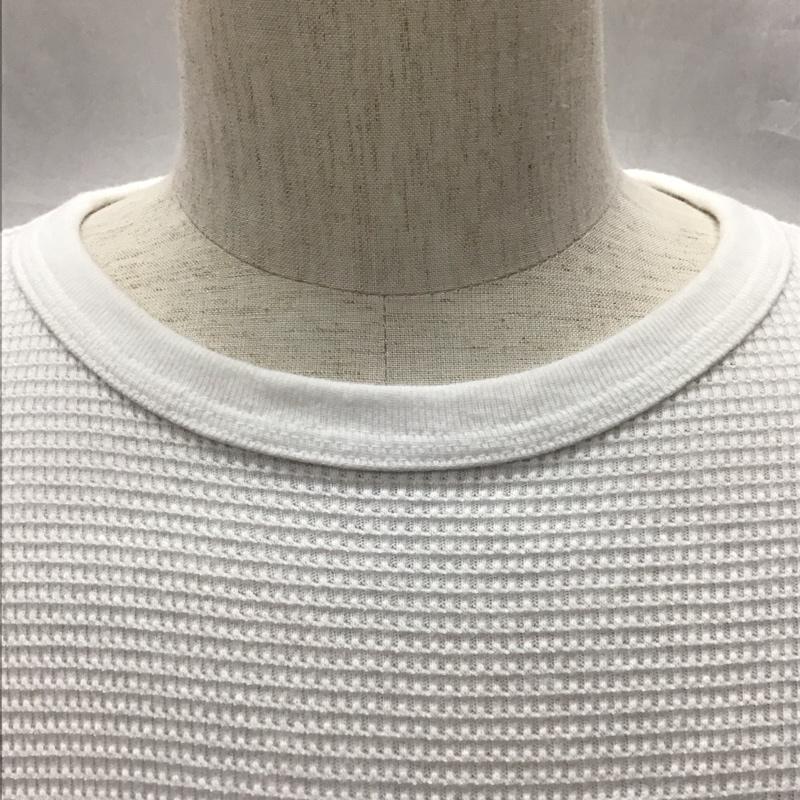 ポロラルフローレン POLO RALPH LAUREN カットソー 半袖 半袖カットソー ワッフル地 クルーネックカットソー 無地 XS 無地 白 / ホワイト /  メンズ USED 古着 中古 10111019