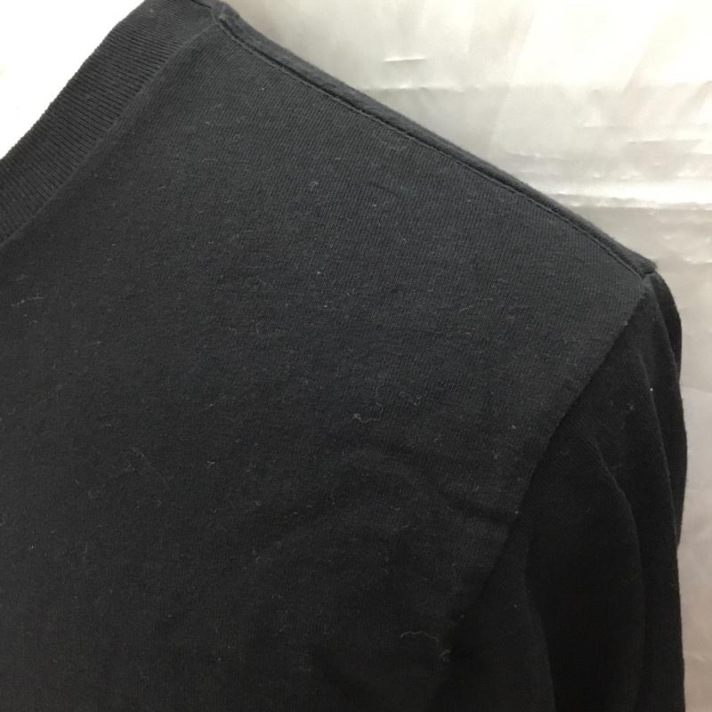 ベイプ BAPE カットソー 長袖 長袖カットソー クルーネックカットソー 長袖Tシャツ プリントTシャツ M ロゴ、文字 黒 / ブラック /  メンズ USED 古着 中古 10111288