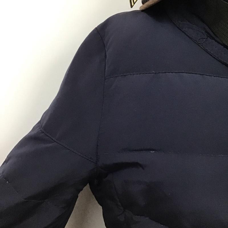ザラベーシック ZARA BASIC コート コート一般 ロング丈 中綿 S 無地 紺 / ネイビー / レディース USED 古着 中古 10118502