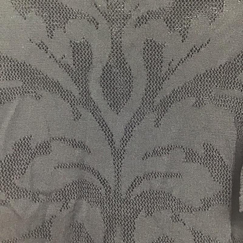 ザラ ZARA カットソー 半袖 L 無地 黒 / ブラック / レディース USED 古着 中古 10136479