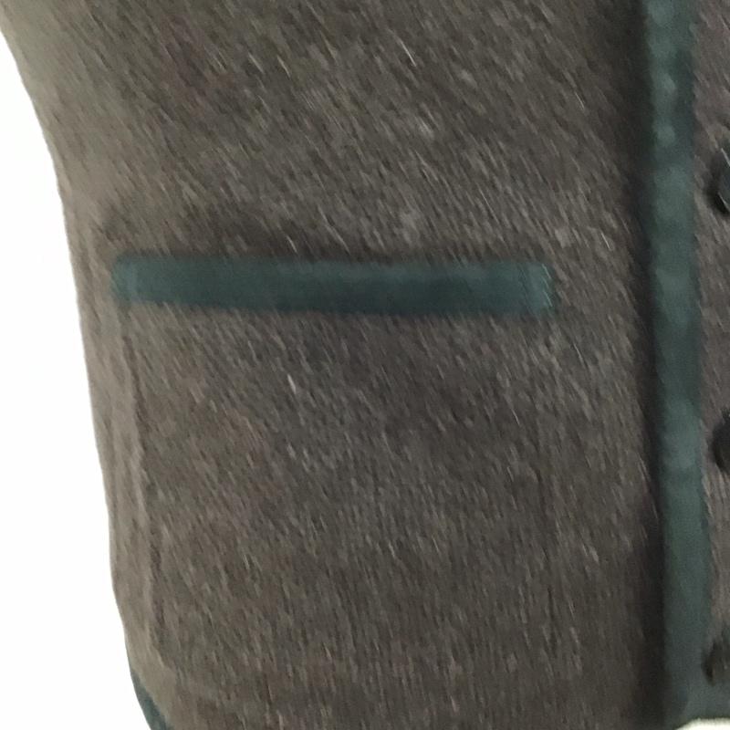 古着 USED ベスト ベスト ベスト ノースリーブカットソー 前ボタン glorypark 36 無地 茶 / ブラウン / メンズ USED 古着 中古 10119149