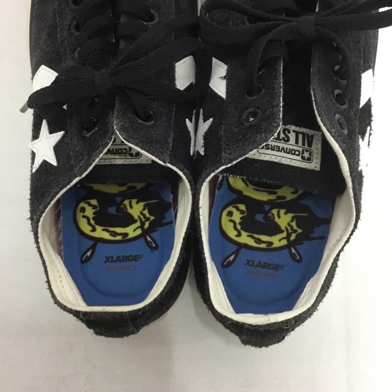コンバース CONVERSE スニーカー スニーカー 1CK145 XLARGE 26cm 26.0cm ワンポイント 黒 / ブラック / メンズ USED 古着 中古 10138330