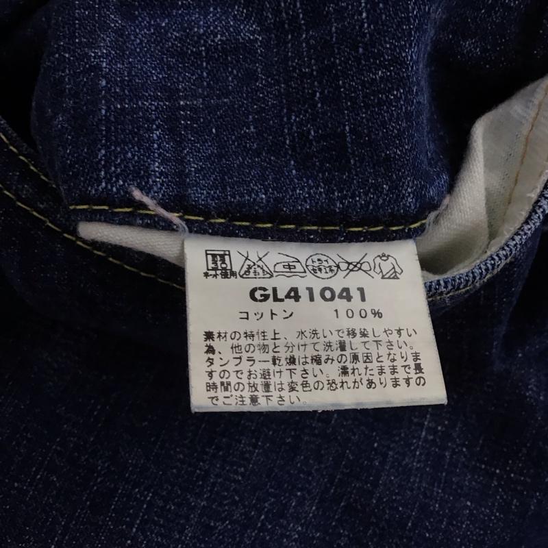 ゴールド GOLD パンツ デニム、ジーンズ デニムパンツ ワイドパンツ カジュアルパンツ M 無地 インディゴ / インディゴ / メンズ USED 古着 中古 10151004