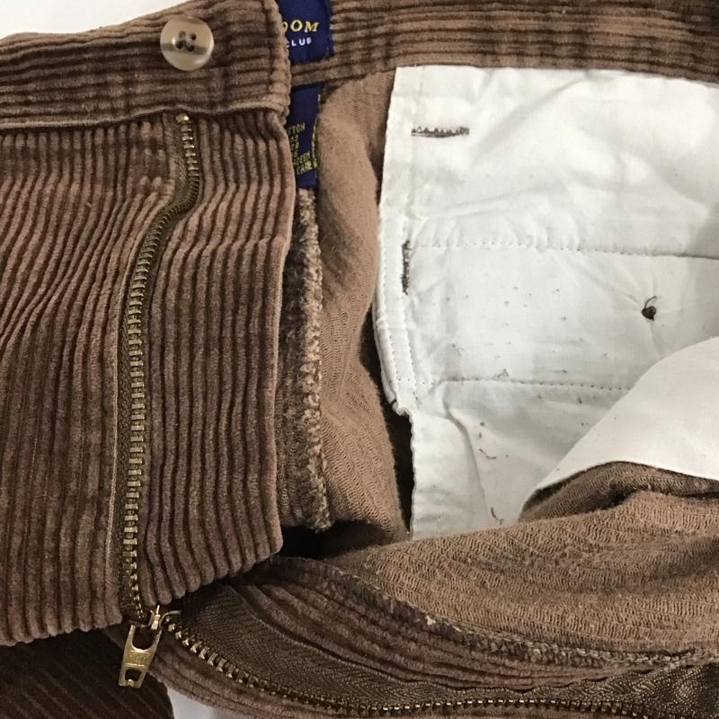 古着 USED パンツ ワークパンツ、ペインターパンツ コーデュロイパンツ ワイドパンツ カジュアルパンツ 33インチ 無地 茶 / ブラウン /  メンズ USED 古着 中古 10126318