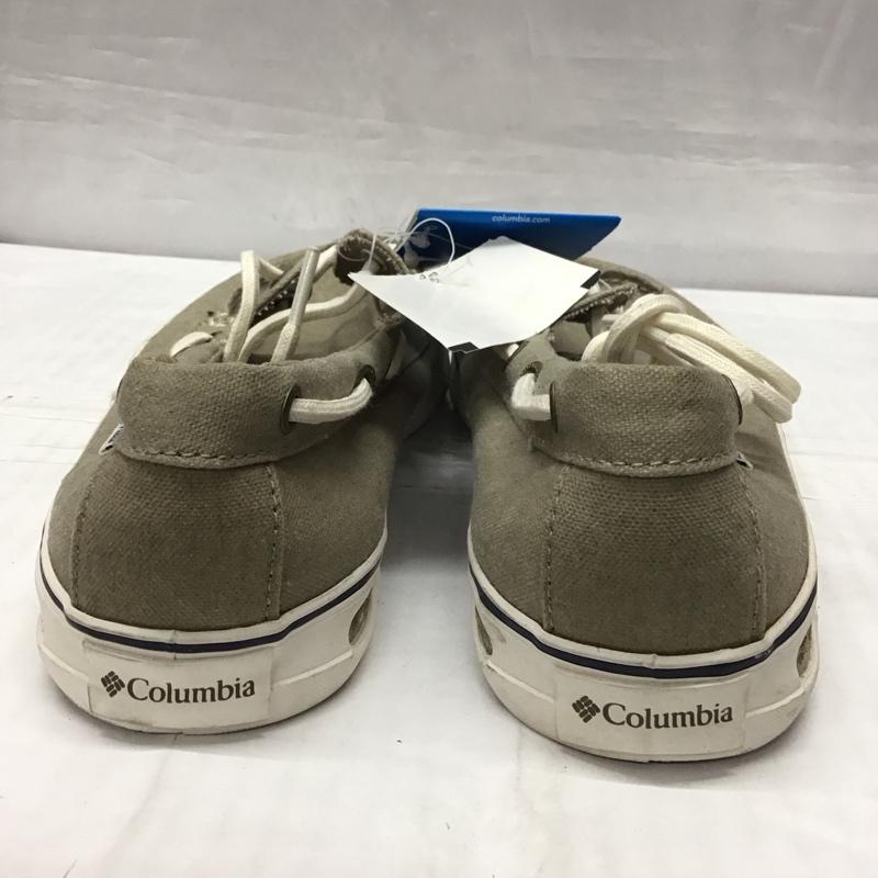 コロンビア Columbia カジュアルシューズ カジュアルシューズ BM2618-103 25cm 25.0cm ロゴ、文字 ベージュ / ベージュ / メンズ USED 古着 中古 10115658