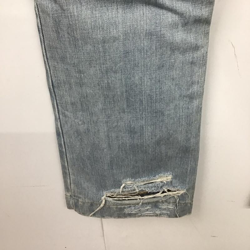 ドルチェアンドガッバーナ DOLCE&GABBANA パンツ デニム、ジーンズ ミッキー ディズニー 44 無地 水色 / ライトブルー /  メンズ USED 古着 中古 10121897