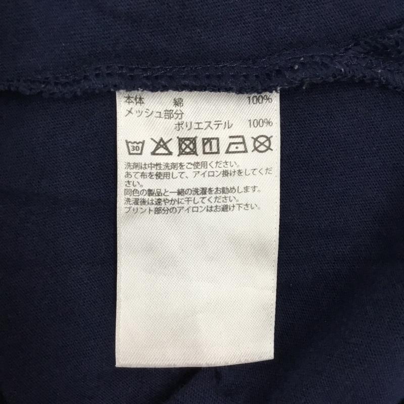 アディダスネオレーベル adidas NEO Label Tシャツ 半袖 bs0823 メッシュコンビTシャツ 半袖カットソー スポーツウェア M プリント 紺 / ネイビー / レディース USED 古着 中古 10113320