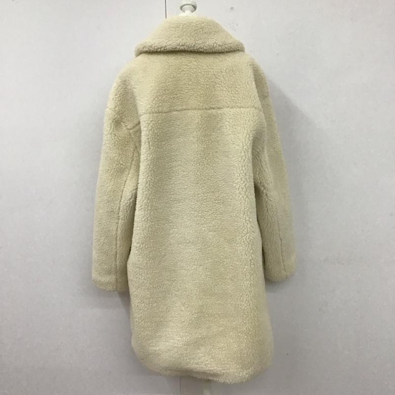 ザラ ZARA コート コート一般 XS 無地 オフホワイト / オフホワイト / レディース USED 古着 中古 10110507