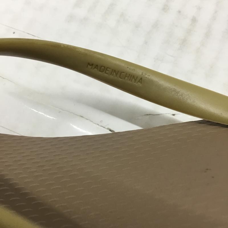 トリーバーチ TORY BURCH サンダル サンダル Wedge Thin Flip Flops トングサンダル 厚底 箱有 ロゴ、文字 ベージュ / ベージュ / レディース USED 古着 中古 10113525