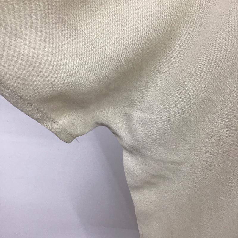 ローフ loaf カットソー 半袖 半袖カットソー 無地Tシャツ クルーネックカットソー 無地 ベージュ / ベージュ / レディース USED 古着 中古 10113254