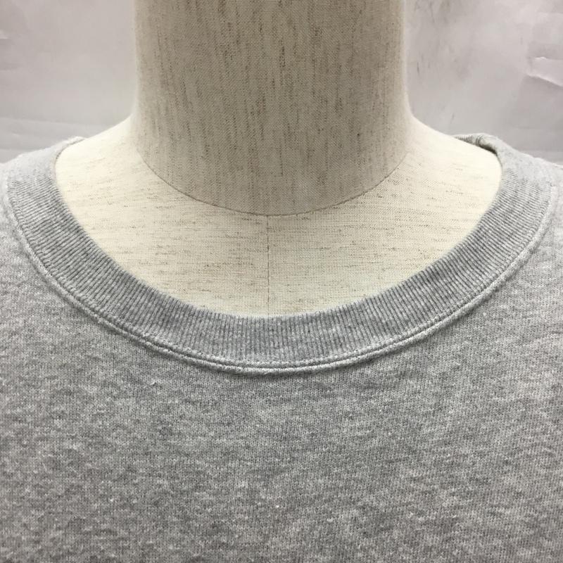 ラッセル RUSSELL トレーナー 長袖 112-00-0146 ビッグシルエット カレッジ プリント スウェット SHIPS別注 M ロゴ、文字 灰 / グレー / メンズ USED 古着 中古 10109671