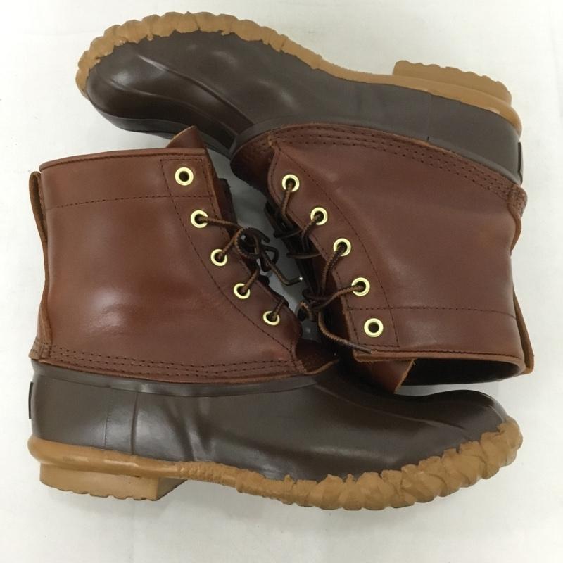 ダナー Danner ブーツ ショートブーツ 90301X SLUSHER 5 EYELETS US8 US:8 ロゴ、文字 茶 / ブラウン / メンズ USED 古着 中古 10138035