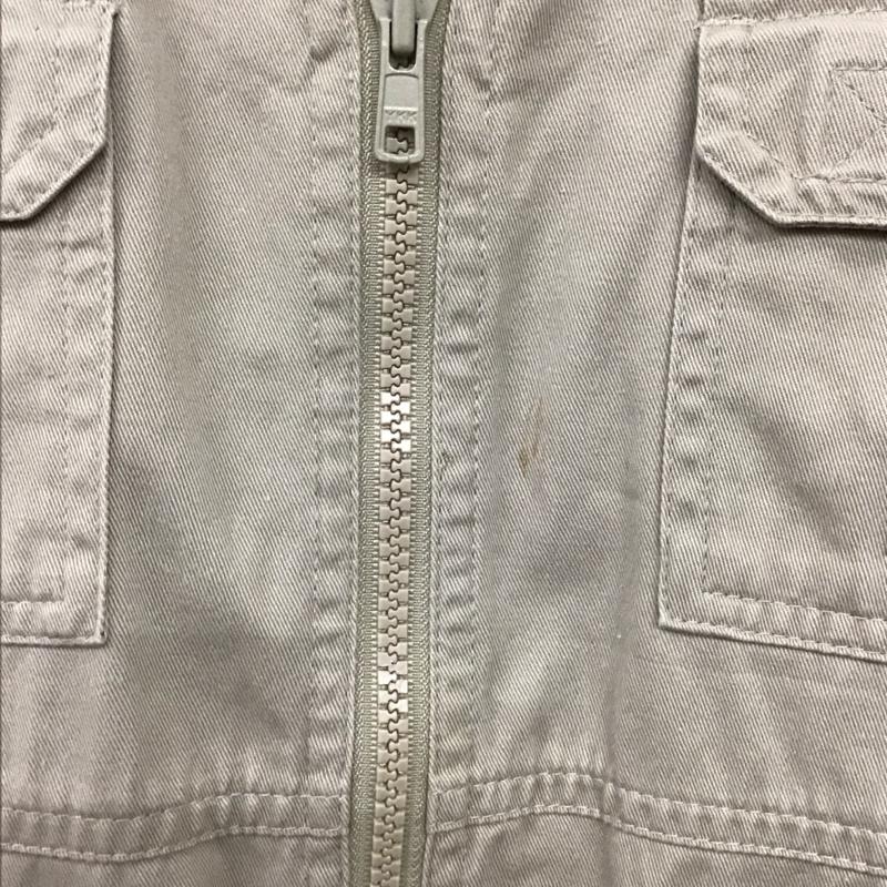 エルエルビーン L.L.Bean ベスト ベスト ジップアップベスト ノースリーブカットソー アウトドア XL ロゴ、文字 ベージュ / ベージュ / メンズ USED 古着 中古 10136244