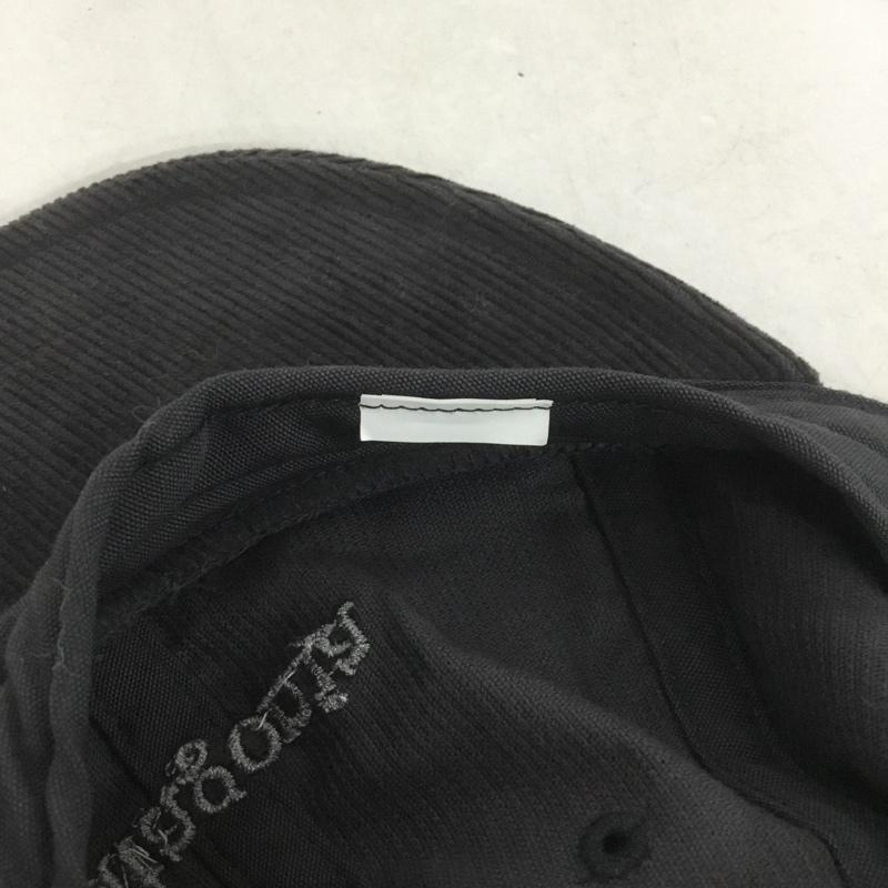 パタゴニア patagonia 帽子 キャップ コーデュロイ ロゴ、文字 黒 / ブラック / メンズ USED 古着 中古 10143292