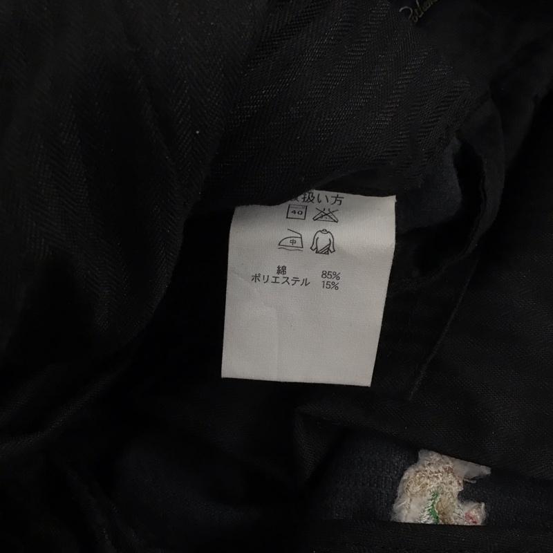 ブルックスブラザーズ BROOKS BROTHERS ボトムス ボトムス コーデュロイパンツ W33 サンタクロース クリスマス 刺繍 33インチ 総柄 黒 / ブラック / メンズ USED 古着 中古 10111215