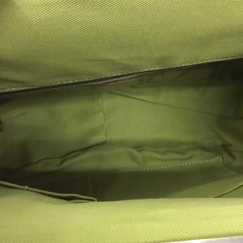 アインソフ AINSOPH ハンドバッグ ハンドバッグ がま口 ワンポイント 茶 / ブラウン / レディース USED 古着 中古 10132051