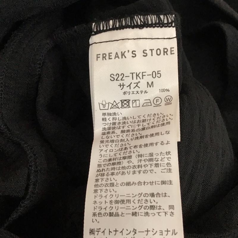 フリークスストア FREAK S STORE ワンピース・ドレス・オールインワン ワンピース・ドレス・オールインワン S22-TKF-05 半袖 M 無地 黒 / ブラック / レディース USED 古着 中古 10117228