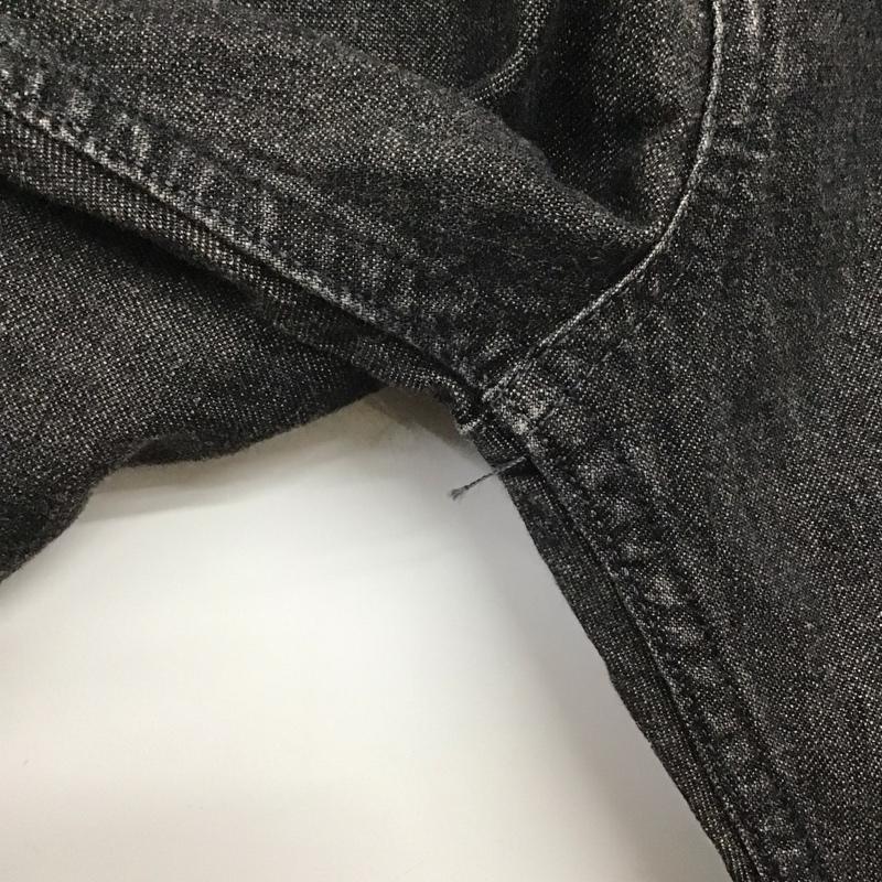 アーペーセー A.P.C. パンツ デニム、ジーンズ デニムパンツ スリムパンツ カジュアルパンツ ストレッチパンツ 28インチ 無地 黒 / ブラック / メンズ USED 古着 中古 10136197