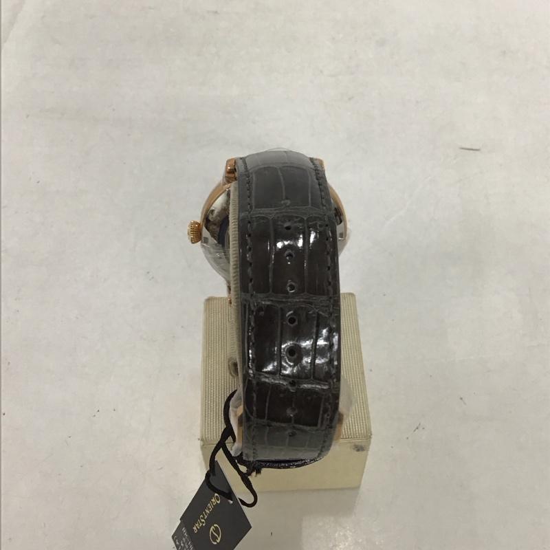 オリエントスター ORIENTSTAR 腕時計 アナログ(自動巻き) RK-HH0003S 本ワニ皮革 カーキ / カーキ / メンズ USED 古着 中古 10134063