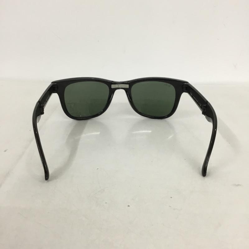 レイバン Ray-Ban めがね・サングラス サングラス FOLDING WAYFARER 折りたたみ ロゴ、文字 黒 / ブラック / メンズ USED 古着 中古 10131806