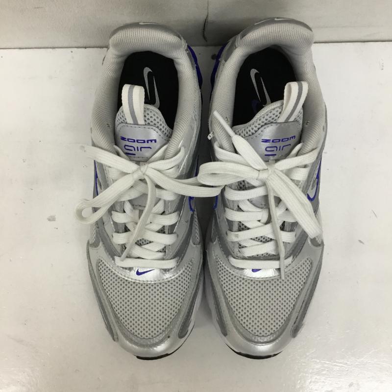 ナイキ NIKE スニーカー スニーカー DX3217-043 ズーム エア ファイヤー 23.0cm ロゴ、文字 青 / ブルー / X 銀 / シルバー / レディース USED 古着 中古 10137582