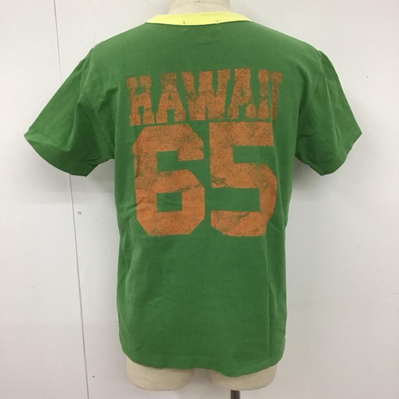 サンサーフスペシャルエディション SUNSURFSPECIALEDITION Tシャツ 半袖 半袖カットソー プリントTシャツ クルーネックカットソー M プリント 緑 / グリーン / メンズ USED 古着 中古 10107268