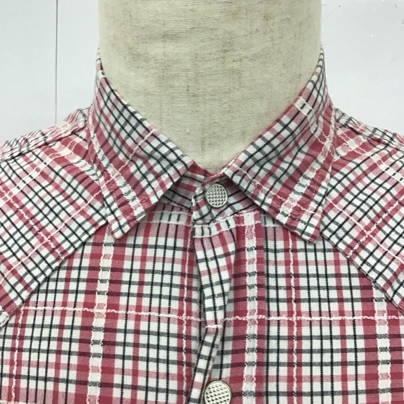 ジョーマッコイ JOE McCOY シャツ、ブラウス 半袖 半袖シャツ カラーシャツ 半袖カットソー チェックシャツ チェック マルチカラー / マルチカラー /  メンズ USED 古着 中古 10113104