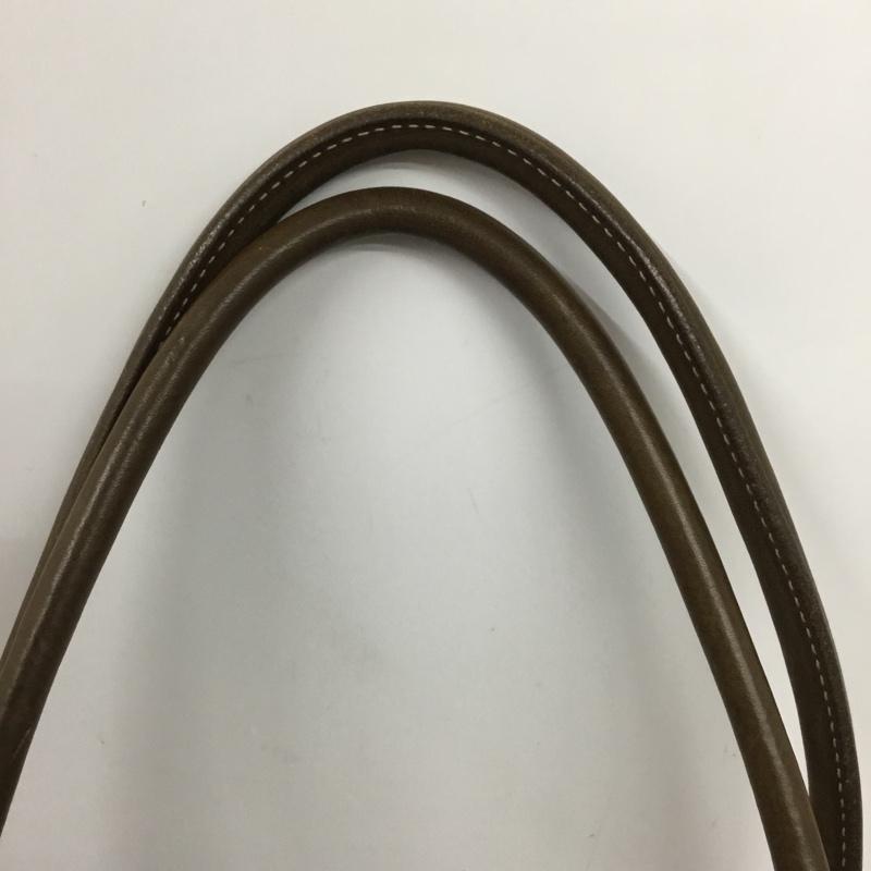 ゲンテン genten トートバッグ トートバッグ レザー ロゴ、文字 茶 / ブラウン / レディース USED 古着 中古 10131234